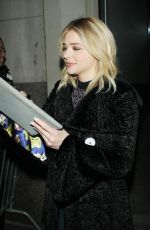 CHLOE MORETZ at AOL Build Studios in New York 01/05/2016