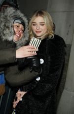CHLOE MORETZ at AOL Build Studios in New York 01/05/2016