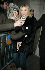 CHLOE MORETZ at AOL Build Studios in New York 01/05/2016