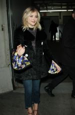 CHLOE MORETZ at AOL Build Studios in New York 01/05/2016