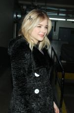 CHLOE MORETZ at AOL Build Studios in New York 01/05/2016
