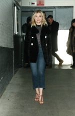 CHLOE MORETZ at AOL Build Studios in New York 01/05/2016