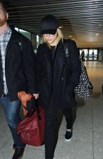CHLOE MORETZ at Heathrow Airport in London 01/22/2016