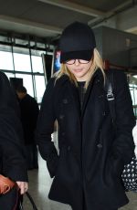 CHLOE MORETZ at Heathrow Airport in London 01/22/2016