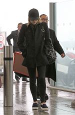 CHLOE MORETZ at Heathrow Airport in London 01/22/2016