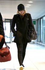 CHLOE MORETZ at Heathrow Airport in London 01/22/2016