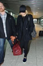 CHLOE MORETZ at Heathrow Airport in London 01/22/2016
