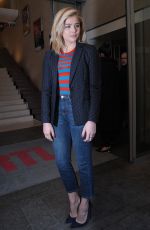 CHLOE MORETZ at RTL Radio Station in Paris 01/20/2016
