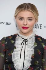 CHLOE MORETZ at The 5th Wave Photocall in London 01/21/2016