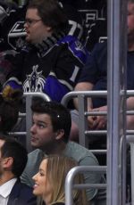 CHLOE MORETZ at The Kings Game at Staples Center in Los Angeles 01/27/2016