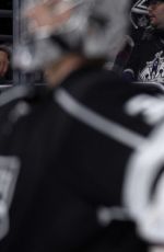 CHLOE MORETZ at The Kings Game at Staples Center in Los Angeles 01/27/2016