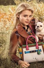 CHLOE MORETZ for Coach Spring 2016 Campaign