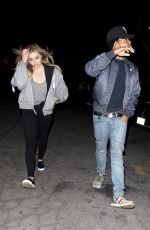 CHLOE MORETZ Leaves Bardot Nightclub in Hollywood 01/25/2016