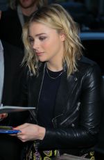 CHLOE MORETZ Leaves BBC Radio 1 Studios in London 01/21/2016