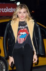 CHLOE MORETZ Night Out in New York 01/05/2016