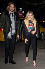 CHLOE MORETZ Night Out in New York 01/05/2016