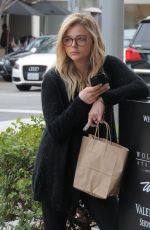 CHLOE MORETZ Out and About in Beverly Hills 01/30/2016