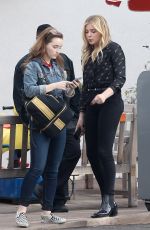 CHLOE MORETZ Out and About in Los Angeles 01/27/2016
