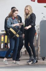 CHLOE MORETZ Out and About in Los Angeles 01/27/2016