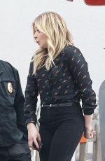 CHLOE MORETZ Out and About in Los Angeles 01/27/2016
