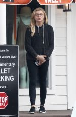CHLOE MORETZ Out for Breakfast in Los Angeles 01/30/2016