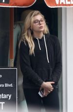 CHLOE MORETZ Out for Breakfast in Los Angeles 01/30/2016
