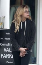 CHLOE MORETZ Out for Breakfast in Los Angeles 01/30/2016
