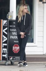 CHLOE MORETZ Out for Breakfast in Los Angeles 01/30/2016