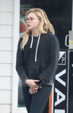 CHLOE MORETZ Out for Breakfast in Los Angeles 01/30/2016