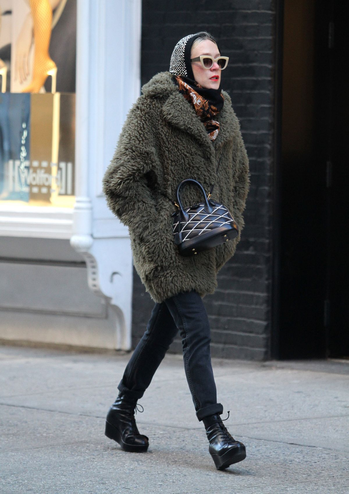 CHLOE SEVIGNY Out in New York 01/19/2016 – HawtCelebs