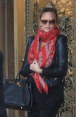 CHRISSY TEIGEN Leaves The Regent Beverly Wilshire in Beverly Hills 01/06/2016