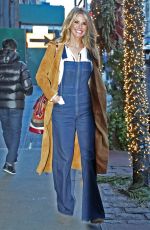 CHRISTIE BRINKLEY Out and About in New York 01/19/2016