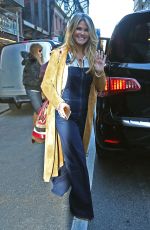 CHRISTIE BRINKLEY Out and About in New York 01/19/2016