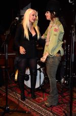 CHRISTINA AGUILERA at Hands of Love Song Celebration in Los Angeles 01/05/2016