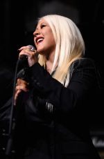 CHRISTINA AGUILERA at Hands of Love Song Celebration in Los Angeles 01/05/2016