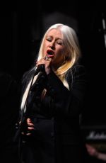 CHRISTINA AGUILERA at Hands of Love Song Celebration in Los Angeles 01/05/2016