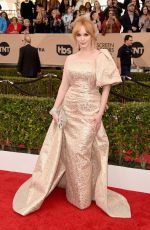 CHRISTINA HENDRICKS at Screen Actors Guild Awards 2016 in Los Angeles 01/30/2016
