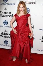 CHRISTINA HENDRICKS at The Art of Elysium 2016 Heaven Gala in Culver City 01/09/2016