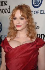 CHRISTINA HENDRICKS at The Art of Elysium 2016 Heaven Gala in Culver City 01/09/2016