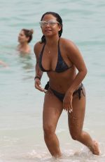 CHRISTINA MILIAN in Bikini at a Beach in Miami 01/03/2016