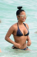 CHRISTINA MILIAN in Bikini at a Beach in Miami 01/03/2016