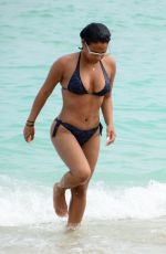 CHRISTINA MILIAN in Bikini at a Beach in Miami 01/03/2016