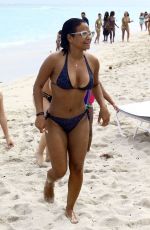 CHRISTINA MILIAN in Bikini at a Beach in Miami 01/03/2016