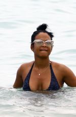 CHRISTINA MILIAN in Bikini at a Beach in Miami 01/03/2016