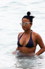 CHRISTINA MILIAN in Bikini at a Beach in Miami 01/03/2016