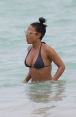 CHRISTINA MILIAN in Bikini at a Beach in Miami 01/03/2016