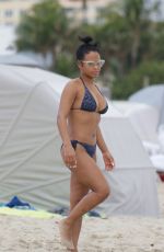 CHRISTINA MILIAN in Bikini at a Beach in Miami 01/03/2016
