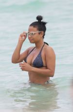 CHRISTINA MILIAN in Bikini at a Beach in Miami 01/03/2016