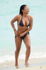 CHRISTINA MILIAN in Bikini at a Beach in Miami 01/03/2016