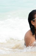 CHRISTINA MILIAN in Bikini at a Beach in Miami 01/03/2016